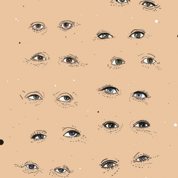 Women’s eyes GIF